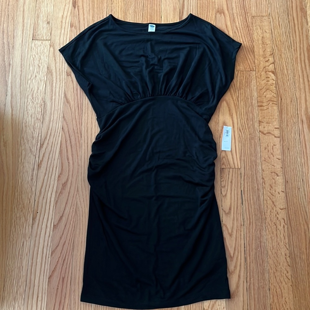 Old Navy Maternity Black Dress Size XS NWT